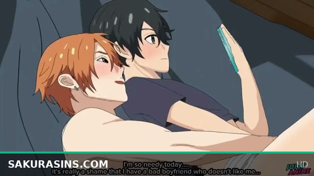 Neglected by My Boyfriend Who Only Focuses on His Phone - Hentai Bara Yaoi
