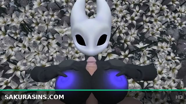 Hornet Gives a Deepthroat Blowjob with Cumshot in Hollow Knight Style