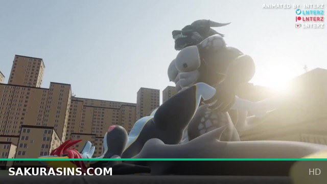 Giantess & Dragon Growth Macro Animation