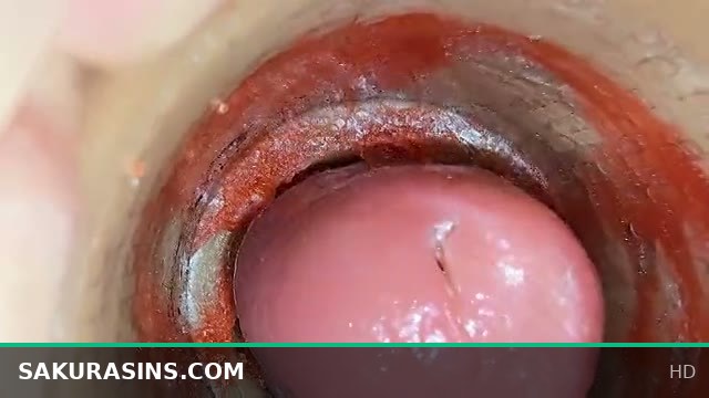 Big Load Cumshot Inside Tight Pussy ASMR