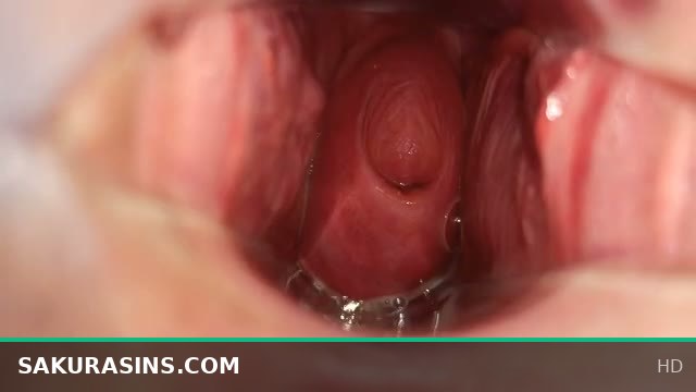 Cute Girl Shows Off Her Cervix
