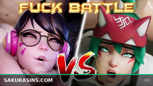 Kiriko vs D.va: Ultimate Fuck Battle