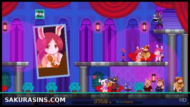 Rabbit Hole [Hentai game PornPlay ] Ep.2 huge cumshots on bunnygirl whore