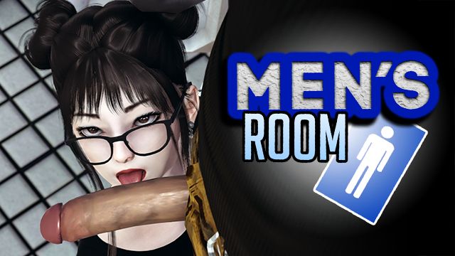 Cute Asian Girl Swallows Big Black Cock in Men's Room Public Toilet - Emptie41