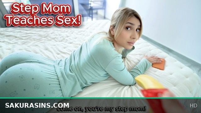 Step Mom Teaches How to Use a Condom for Safe and Hot Sex Tutorial