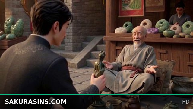 Asian man bought a magical figurine that turned into a girl. Part 2