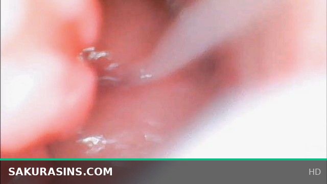 Endoscope Creampie: Camera Inside Pussy Captures Dick Shooting Inside