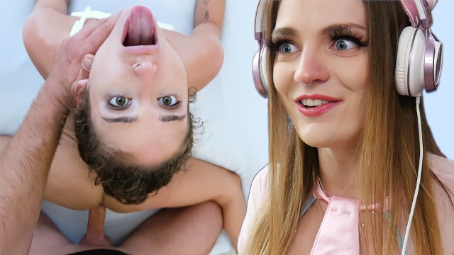 Carly Rae Summers Reacts to Geisha Kyd Getting Pounded and Cumming Non-Stop