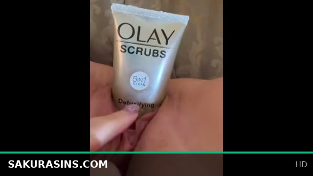 Girl Satisfies Horny Cravings by Fucking Random Objects with Insatiable Passion