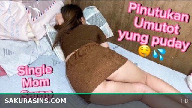PINAY SINGLE MOM UMUTOT AFTER PINUTUKAN