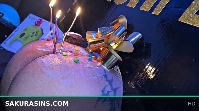 My Ass Was the Birthday Present in This Naughty Celebration