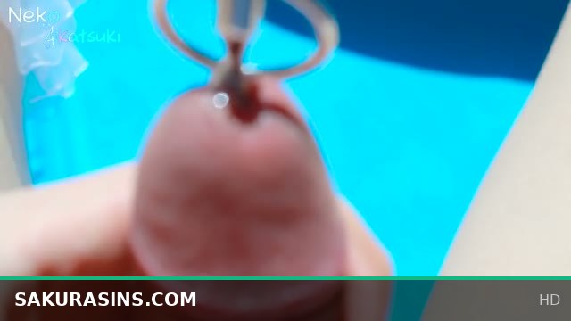 Catboy Shemale Urethra Play 2 - Intense Urethral Stimulation and Play