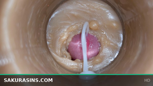 Mini-Cam Inside Pussy During Intense Fucking with Massive Creampie in Stunning 4K